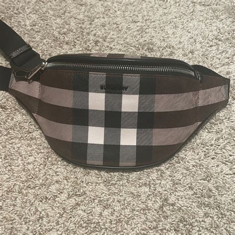 burberry fanny pack cheap|burberry check cason bum bag.